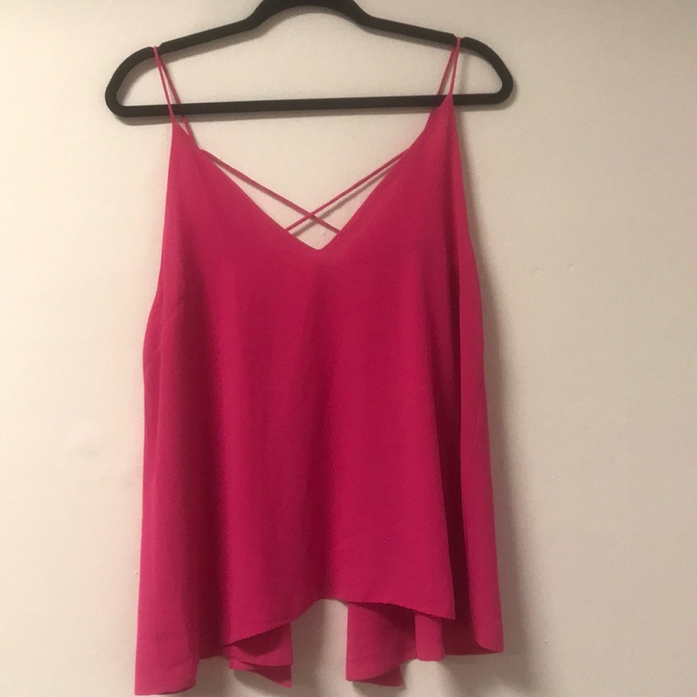 Open back cami.